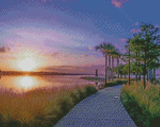 Kissimmee Lakefront Park Diamond Paintings