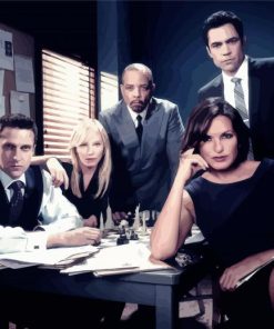 Law And Order Special Victims Unit Drama Serie Diamond Painting