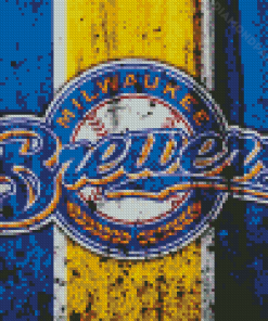 Milwaukee Brewers Logo Diamond Paintings