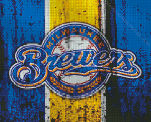 Milwaukee Brewers Logo Diamond Paintings