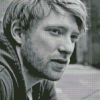 Monochrome Domhnall Gleeson Diamond Paintings