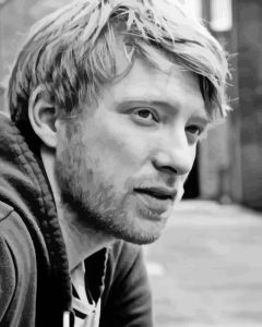 Monochrome Domhnall Gleeson Diamond Painting