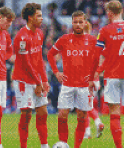 Nottingham Forest Players Diamond Paintings