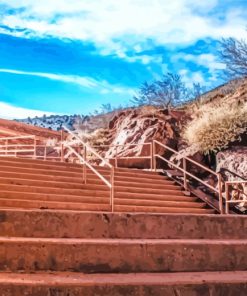 Open Air Red Rocks Amphitheatre Diamond Painting