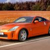 Orange Nissan 350Z Diamond Painting