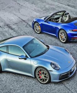 Porsche Targa Cars Diamond Painting