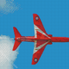 Red Arrows Plane Diamond Paintings