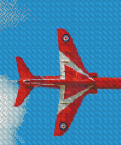 Red Arrows Plane Diamond Paintings