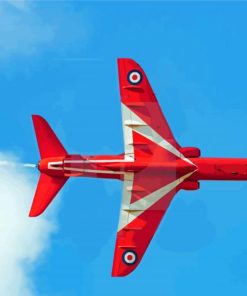 Red Arrows Plane Diamond Painting