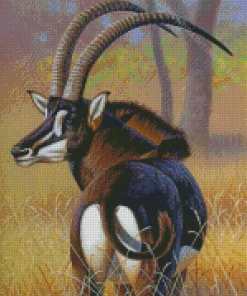 Sable Antelope Animal Diamond Paintings