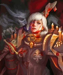 Sad Adepta Sororitas Diamond Painting