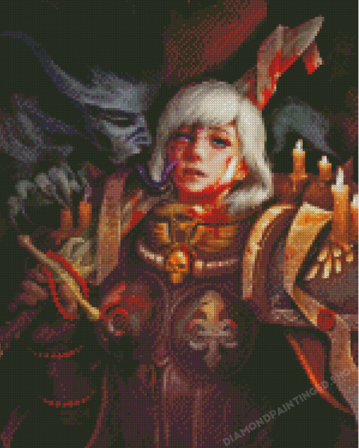 Sad Adepta Sororitas Diamond Paintings