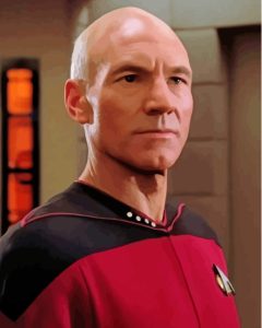 Star Trek Captain Picard Diamond Painting