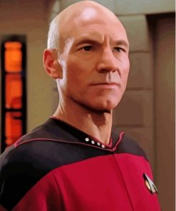 Star Trek Captain Picard Diamond Painting