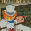 Studio Ghibli Cat Returns Diamond Paintings