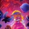 Super Mario Peach Diamond Painting