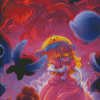 Super Mario Peach Diamond Paintings