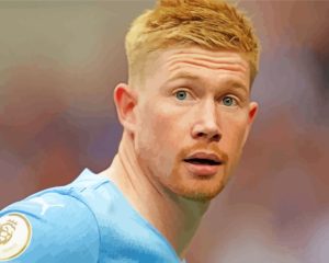 The Football Player Kevin De Bruyne Diamond Painting