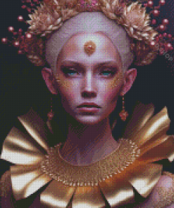 The Gold Godess Diamond Paintings
