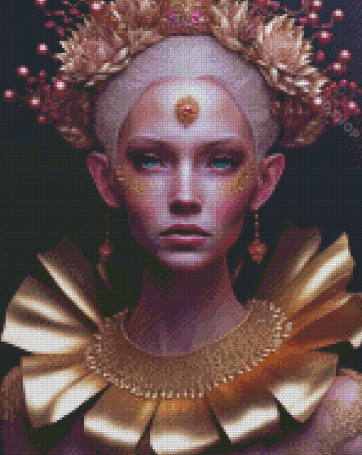 The Gold Godess Diamond Paintings