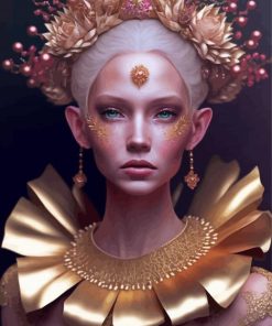 The Gold Godess Diamond Painting