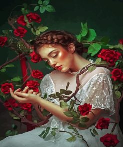 The Gorgeous Queen Of Roses Diamond Painting