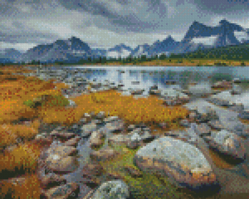 Tonquin Valley Jasper National Park Alberta Diamond Paintings