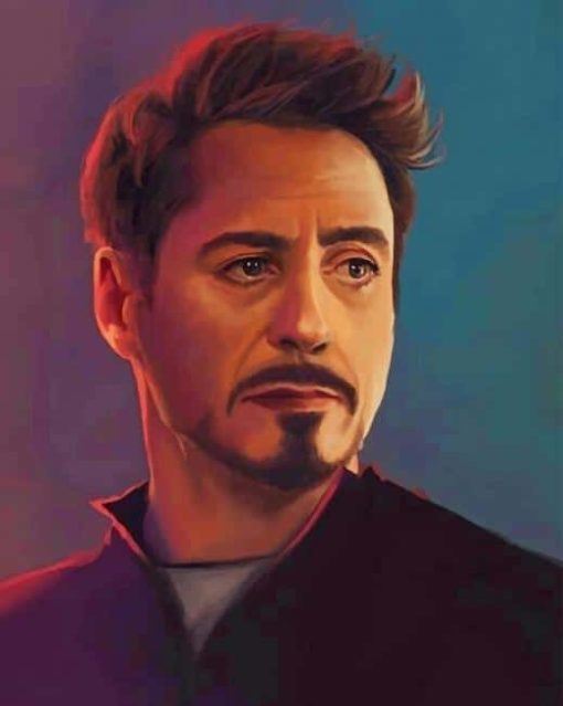 Tony Stark Diamond Painting