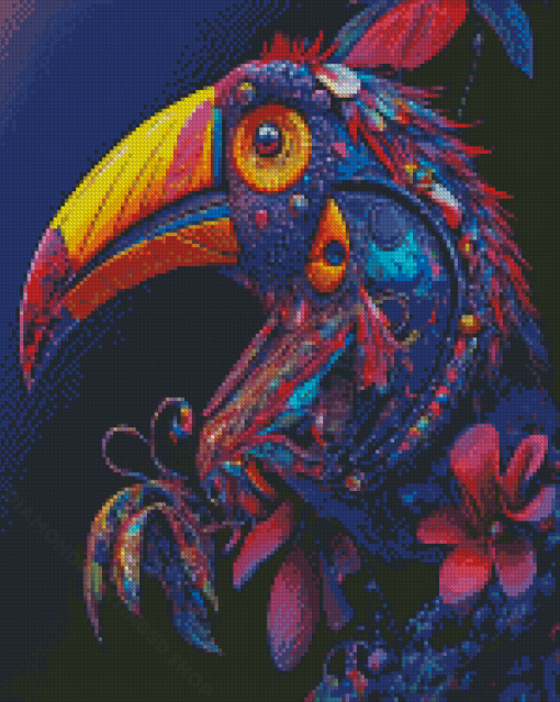 Tropical Bird Diamond Paintings