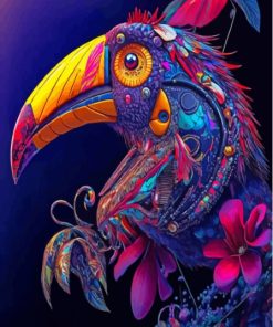 Tropical Bird Diamond Painting