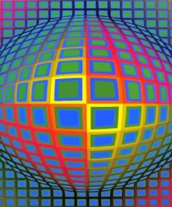 Vega Nor Victor Vasarely Diamond Painting