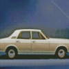 White Ford Zephyr Diamond Paintings