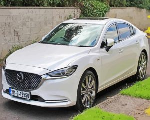 White Mazda 6 Diamond Painting