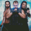 WWE The Shield Diamond Paintings