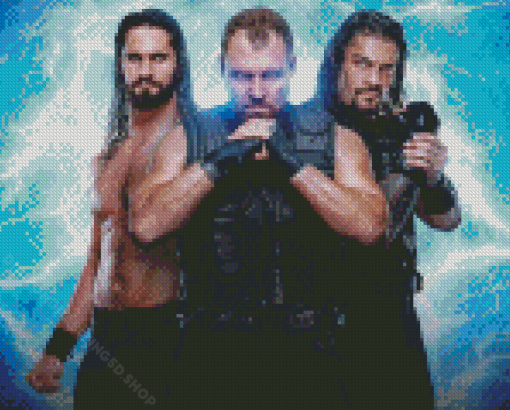 WWE The Shield Diamond Paintings