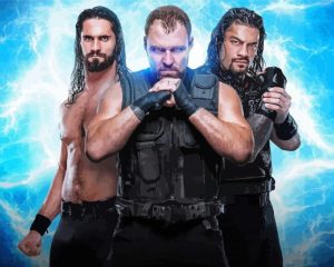 WWE The Shield Diamond Painting