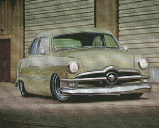 1949 Ford Coupe Car Diamond Paintings