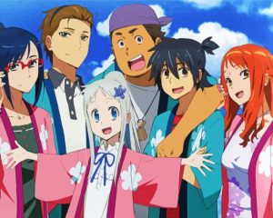 Aesthetic Anohana Diamond Painting