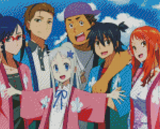 Aesthetic Anohana Diamond Paintings