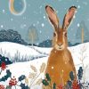 Aesthetic Christmas Hare Diamond Painting