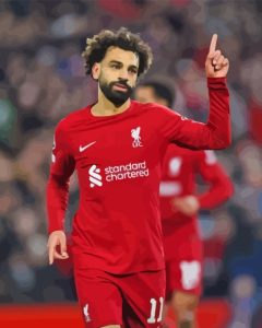 Aesthetic Mo Salah Diamond Painting