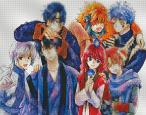 Akatsuki No Yona Diamond Paintings