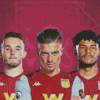 Aston Villa Players Diamond Paintings