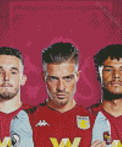 Aston Villa Players Diamond Paintings