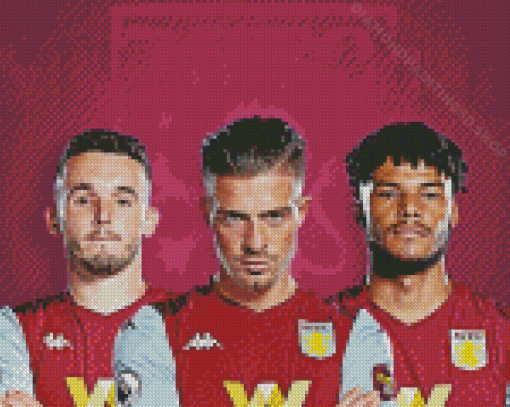 Aston Villa Players Diamond Paintings