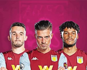 Aston Villa Players Diamond Painting