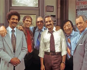 Barney Miller Diamond Painting