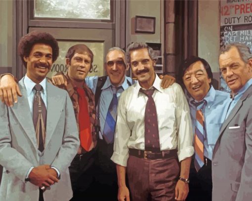 Barney Miller Diamond Painting