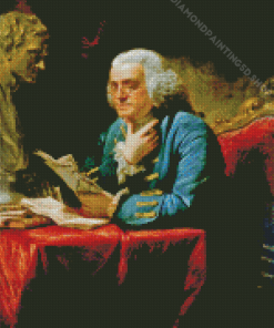 Benjamin Franklin American Writer Diamond Paintings