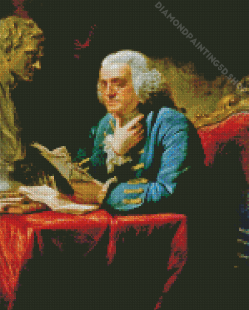 Benjamin Franklin American Writer Diamond Paintings